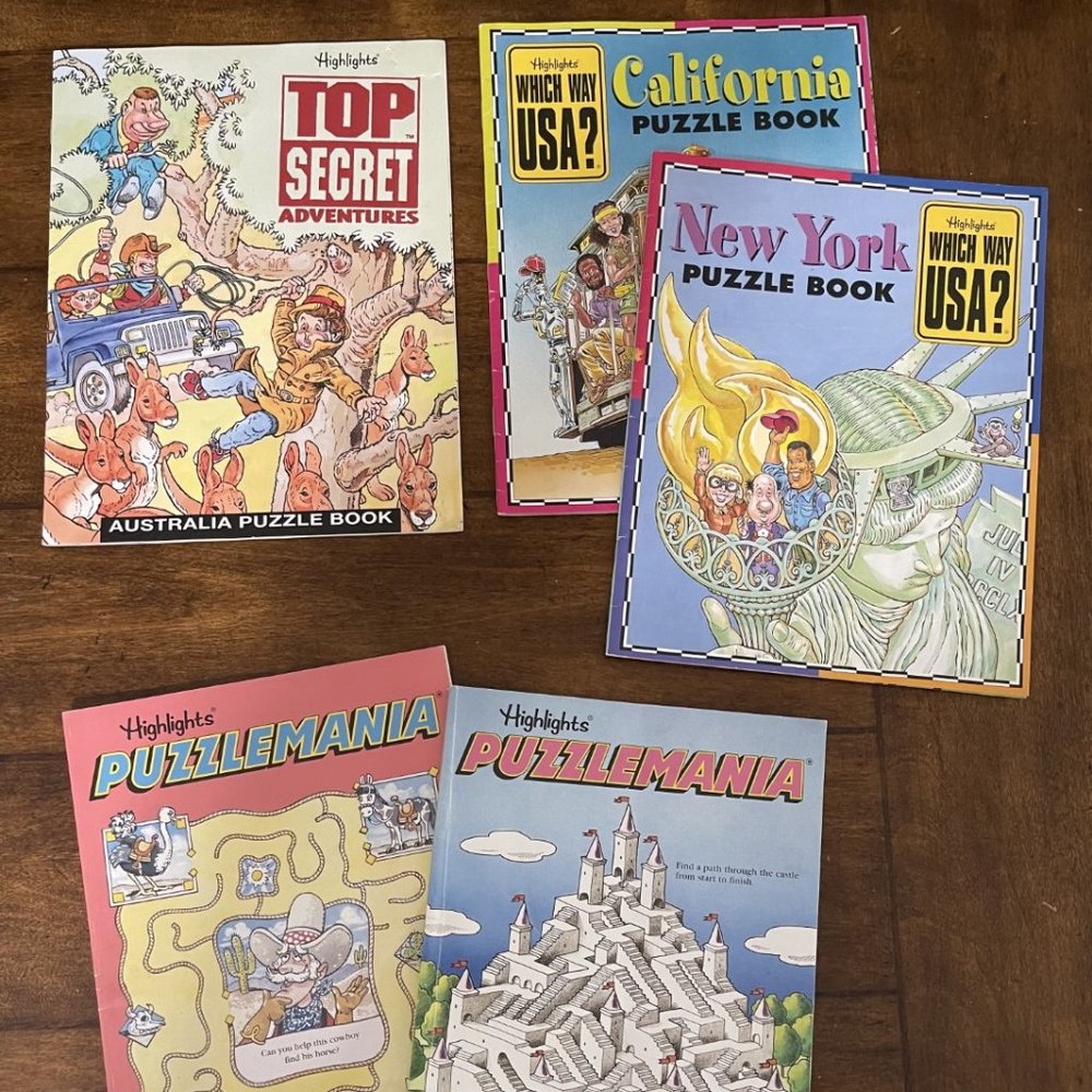 Highlights Puzzle Books